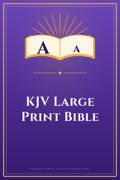 Cover of KJV Large Print Bible