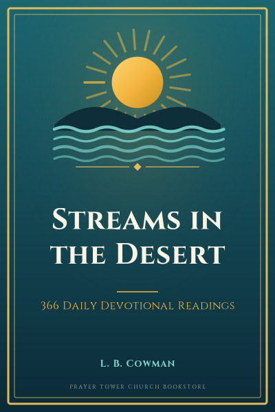 Cover of Streams in the Desert: 366 Daily Devotional Readings