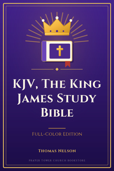Cover of KJV, The King James Study Bible, Full-Color Edition